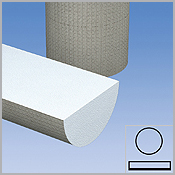 Column, modern design, semi-circular